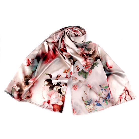 Foulard/sciarpa in raso, dimensioni: 70 x 165 cm - Multicolore (3 Pezzi) Foulard/sciarpa in raso, dimensioni: 70 x 165 cm - Multicolore (3 Pezzi)