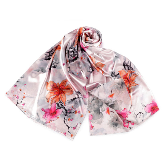 Foulard/sciarpa in raso, dimensioni: 70 x 165 cm - Multicolore (3 Pezzi) Foulard/sciarpa in raso, dimensioni: 70 x 165 cm - Multicolore (3 Pezzi)
