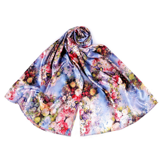 Foulard/sciarpa in raso, dimensioni: 70 x 165 cm - Multicolore (3 Pezzi) Foulard/sciarpa in raso, dimensioni: 70 x 165 cm - Multicolore (3 Pezzi)