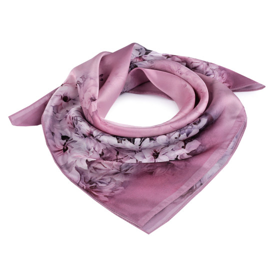 Chusta satynowa 55x55 cm - Czerwony (1 Sztuka) Chusta satynowa 55x55 cm - Czerwony (1 Sztuka)