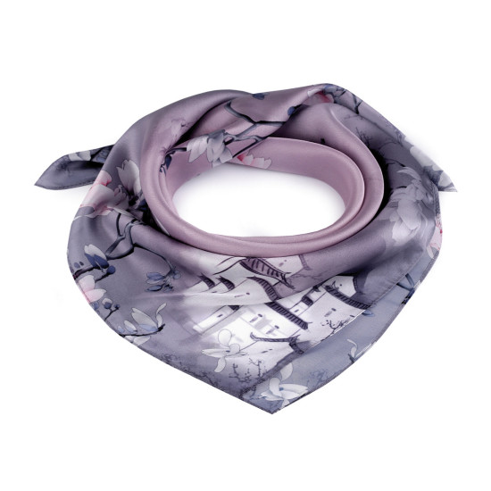 Chusta satynowa 55x55 cm - Czerwony (1 Sztuka) Chusta satynowa 55x55 cm - Czerwony (1 Sztuka)