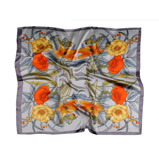 Chusta satynowa 55x55 cm - Czerwony (1 Sztuka) Chusta satynowa 55x55 cm - Czerwony (1 Sztuka)