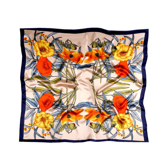 Chusta satynowa 55x55 cm - Czerwony (1 Sztuka) Chusta satynowa 55x55 cm - Czerwony (1 Sztuka)