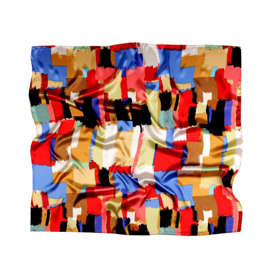 Chusta satynowa 55x55 cm - Czerwony (1 Sztuka) Chusta satynowa 55x55 cm - Czerwony (1 Sztuka)