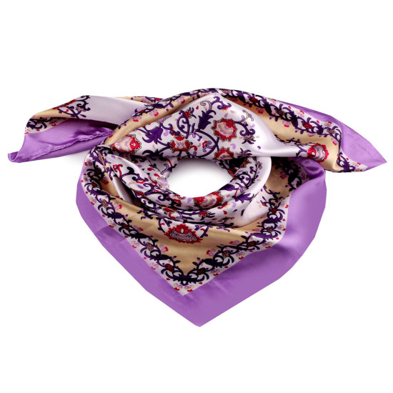 Chusta satynowa 55x55 cm - Czerwony (1 Sztuka) Chusta satynowa 55x55 cm - Czerwony (1 Sztuka)