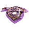 Foulard in raso, dimensioni: 55 x 55 cm - Lilla viola (1 Pezzo)