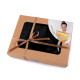 Completo letto, federa in raso ed elastico per capelli - Nero (3 Pezzi) Completo letto, federa in raso ed elastico per capelli - Nero (3 Pezzi)