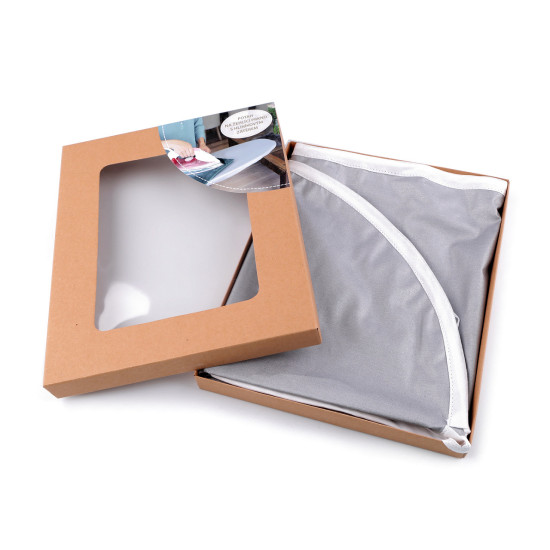 Bügelbrettbezug mit aluminiumbeschichtung - Grau (1 Stück) Bügelbrettbezug mit aluminiumbeschichtung - Grau (1 Stück)