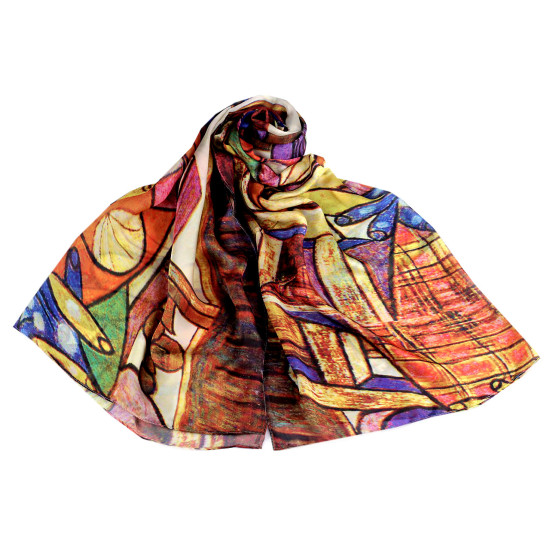 Scarf / shawl 80x180 cm - Multicolor (1 Piece) Scarf / shawl 80x180 cm - Multicolor (1 Piece)
