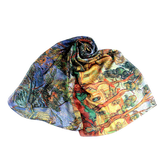 Scarf / shawl 80x180 cm - Multicolor (1 Piece) Scarf / shawl 80x180 cm - Multicolor (1 Piece)