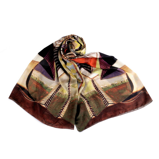 Scarf / shawl 80x180 cm - Multicolor (1 Piece) Scarf / shawl 80x180 cm - Multicolor (1 Piece)