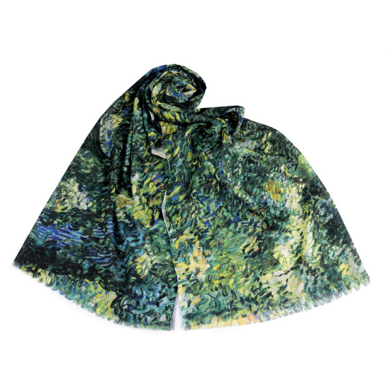 Bufanda/chal de algodón, 70x170 cm - Amarillo verde (3 Piezas) Bufanda/chal de algodón, 70x170 cm - Amarillo verde (3 Piezas)