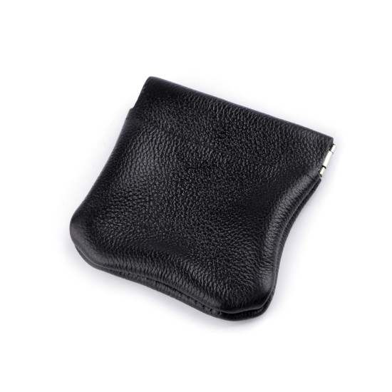 Portmonetka / bilonówka 8,5x9 cm - Niebieski parafinowy (1 Sztuka) Portmonetka / bilonówka 8,5x9 cm - Niebieski parafinowy (1 Sztuka)