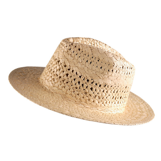 Kapelusz letni słomkowy unisex - Naturalny (3 Sztuki) Kapelusz letni słomkowy unisex - Naturalny (3 Sztuki)