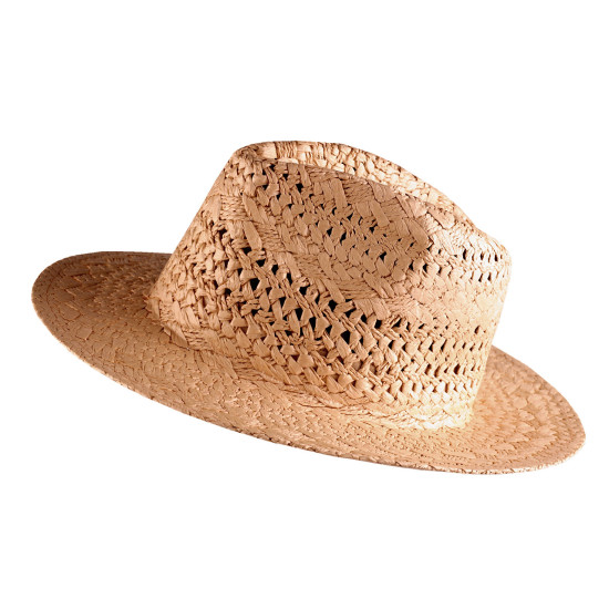 Kapelusz letni słomkowy unisex - Naturalny (3 Sztuki) Kapelusz letni słomkowy unisex - Naturalny (3 Sztuki)