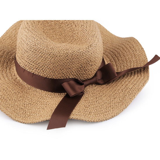 Chapeau de paille/d’été pour femme - Naturel clair (3 Pièces) Chapeau de paille/d’été pour femme - Naturel clair (3 Pièces)