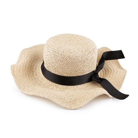 Chapeau de paille/d’été pour femme - Naturel clair (3 Pièces) Chapeau de paille/d’été pour femme - Naturel clair (3 Pièces)