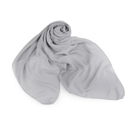 Chusta / szal 75x175 cm jednokolorowa - Szary (1 Sztuka)