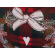 Christmas tapestry pillow cover 46x46 cm - Red (1 Piece) Christmas tapestry pillow cover 46x46 cm - Red (1 Piece)