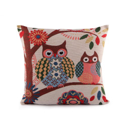 Christmas tapestry pillow cover 46x46 cm - Burlap (1 Piece)