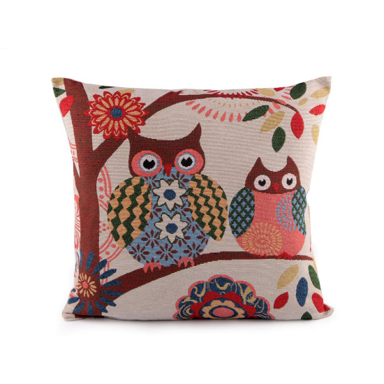 Christmas tapestry pillow cover 46x46 cm - Red (1 Piece) Christmas tapestry pillow cover 46x46 cm - Red (1 Piece)