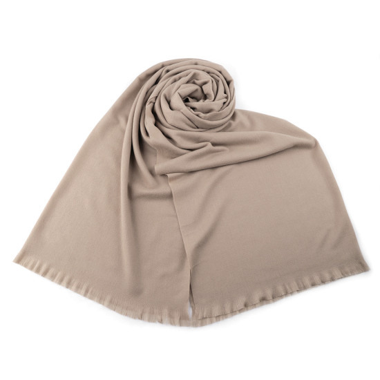 Chusta / pled 70x205 cm - Beżowa camel (4 Sztuki)