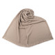 Chusta / pled 70x205 cm - Beżowa camel (4 Sztuki)