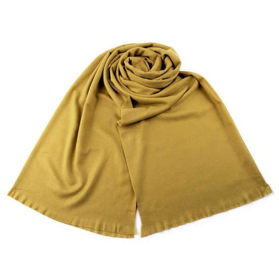 Chusta / pled 70x205 cm - Beżowa camel (4 Sztuki)
