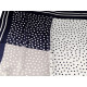 Foulard in raso, sciarpa avvolgente, in seta, motivo: punti, dimensioni: 70 x 70 cm - Nero (1 Pezzo) Foulard in raso, sciarpa avvolgente, in seta, motivo: punti, dimensioni: 70 x 70 cm - Nero (1 Pezzo)