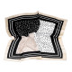 Foulard in raso, sciarpa avvolgente, in seta, motivo: punti, dimensioni: 70 x 70 cm - Nero (1 Pezzo) Foulard in raso, sciarpa avvolgente, in seta, motivo: punti, dimensioni: 70 x 70 cm - Nero (1 Pezzo)