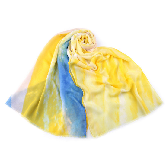 Chusta / szal 85x180 cm - Żółty (3 Sztuki) Chusta / szal 85x180 cm - Żółty (3 Sztuki)