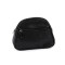 Keychain / coin wallet, leather 9x12 cm - Black (4 Pieces)