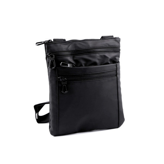 Crossbody bag 21x25 cm - Black (2 Pieces) Crossbody bag 21x25 cm - Black (2 Pieces)
