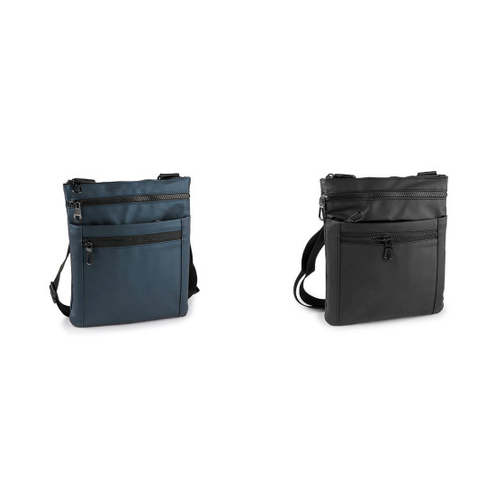 Crossbody bag 21x25 cm - Black (2 Pieces) Crossbody bag 21x25 cm - Black (2 Pieces)