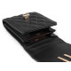 Crossbody-geldbörse mit handytasche, 11 x 17 cm - Schwarz (1 Stück) Crossbody-geldbörse mit handytasche, 11 x 17 cm - Schwarz (1 Stück)