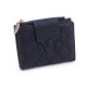 Damen geldbörse gesteppt 9 x 12 cm - Grau-trüb (1 Stück) Damen geldbörse gesteppt 9 x 12 cm - Grau-trüb (1 Stück)