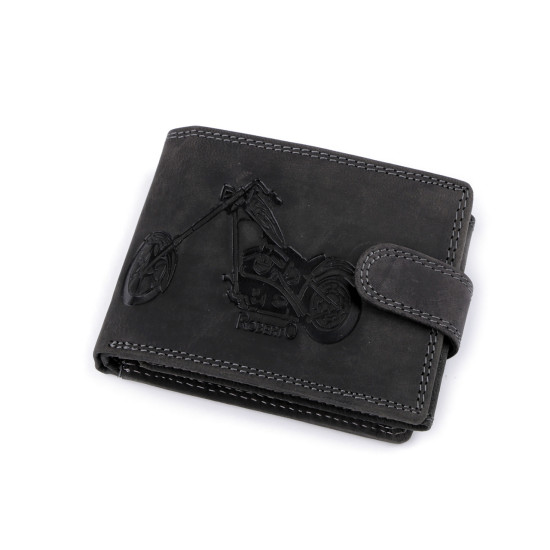Férfi pénztárca bőr, halásznak, motorosnak 9,5x12 cm - Barna konyak (1 Darab) Férfi pénztárca bőr, halásznak, motorosnak 9,5x12 cm - Barna konyak (1 Darab)