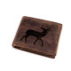 Férfi pénztárca bőr, halásznak, motorosnak 9,5x12 cm - Barna konyak (1 Darab) Férfi pénztárca bőr, halásznak, motorosnak 9,5x12 cm - Barna konyak (1 Darab)