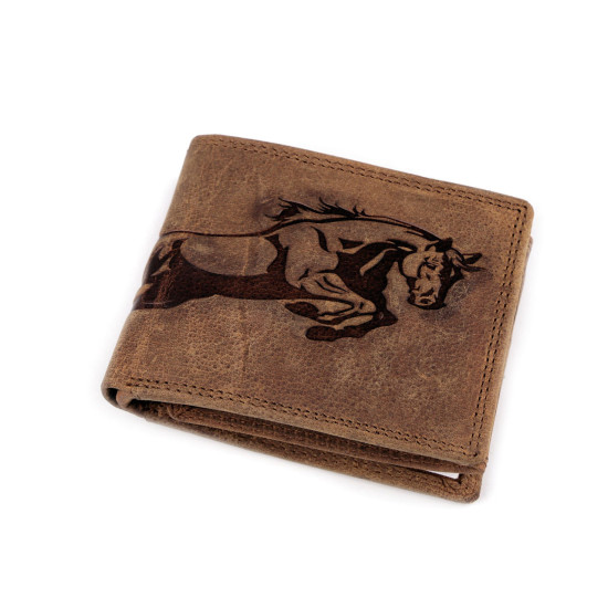 Férfi pénztárca bőr, halásznak, motorosnak 9,5x12 cm - Barna konyak (1 Darab) Férfi pénztárca bőr, halásznak, motorosnak 9,5x12 cm - Barna konyak (1 Darab)