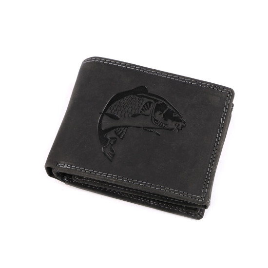Férfi pénztárca bőr, halásznak, motorosnak 9,5x12 cm - Barna konyak (1 Darab) Férfi pénztárca bőr, halásznak, motorosnak 9,5x12 cm - Barna konyak (1 Darab)