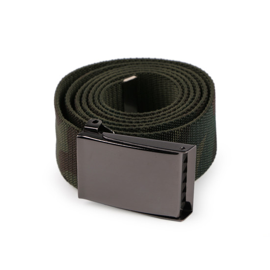 Gürtel elastisch breite 3,8 cm unisex - Grün (1 Stück)