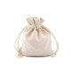Bolsa de regalo de lino 9 x 12 cm - Crudo claro (1 Pieza) Bolsa de regalo de lino 9 x 12 cm - Crudo claro (1 Pieza)