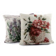 Tapestry type pillow cover - lavender, rose 45x45 cm - Burlap (4 Pieces) Tapestry type pillow cover - lavender, rose 45x45 cm - Burlap (4 Pieces)