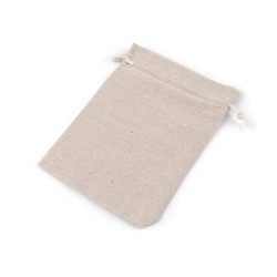 Bolsa de regalo de lino 13x18 cm - Arpillera (1 Pieza)