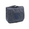 Herrenkosmetiktasche/organizer zum aufhängen 22 x 24 cm - Dunkelblau (1 Stück)