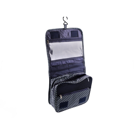 Férfi kozmetikai táska / akasztható szervező 22x24 cm - Blue dark (1 Darab) Férfi kozmetikai táska / akasztható szervező 22x24 cm - Blue dark (1 Darab)