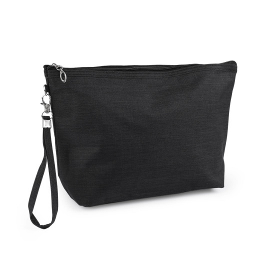 Cosmetic bag / polyester case 20x30 cm - Grey (4 Pieces) Cosmetic bag / polyester case 20x30 cm - Grey (4 Pieces)