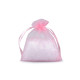 Woreczek podarunkowy 7x9 cm organza - Różowy jasny (5 Sztuki) Woreczek podarunkowy 7x9 cm organza - Różowy jasny (5 Sztuki)
