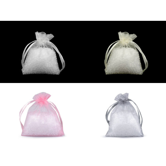 Woreczek podarunkowy 7x9 cm organza - Różowy jasny (5 Sztuki) Woreczek podarunkowy 7x9 cm organza - Różowy jasny (5 Sztuki)
