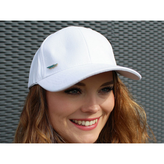 Czapka z daszkiem bawełniana unisex - Szmaragdowy ciem (1 Sztuka) Czapka z daszkiem bawełniana unisex - Szmaragdowy ciem (1 Sztuka)